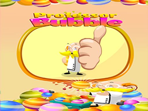 Professor Bubbles - browser game screenshot