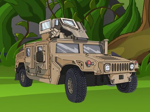 Army Vehicles Memory - browser game screenshot