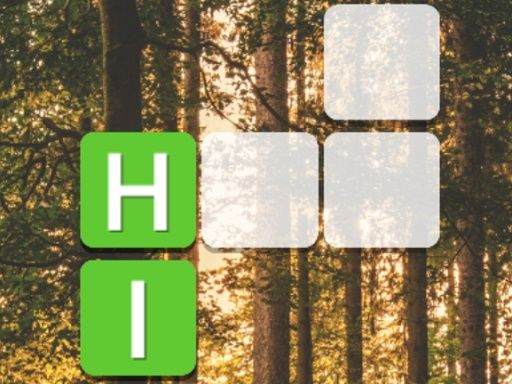 Word Blocks - browser game screenshot