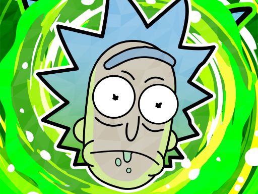Rick And Morty Arcade - browser game screenshot