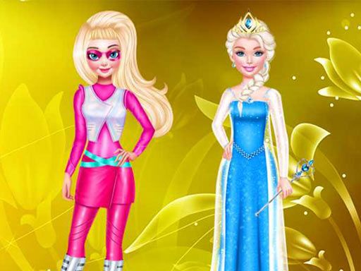 DRESS UP PRINCESS FASHION COSPLAY MAKEOVER - browser game screenshot