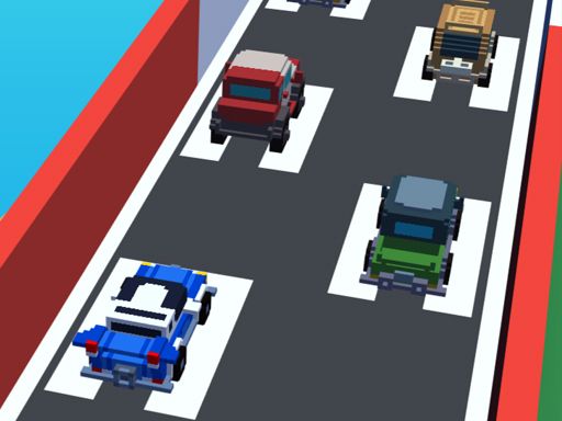 Crazy Racing - browser game screenshot