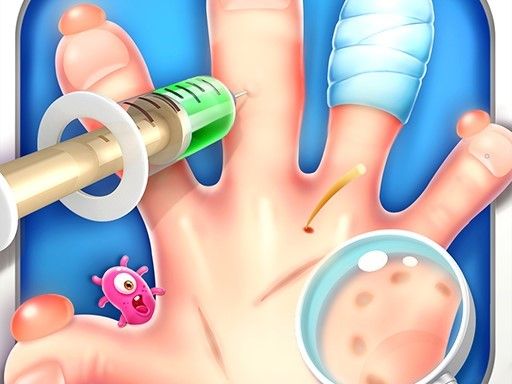 Hand Doctor Hospital Simulator - browser game screenshot