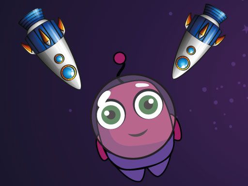 Bounce Alien - browser game screenshot