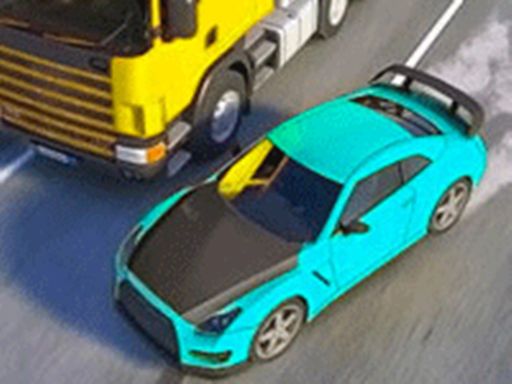 Traffic Racer King - browser game screenshot