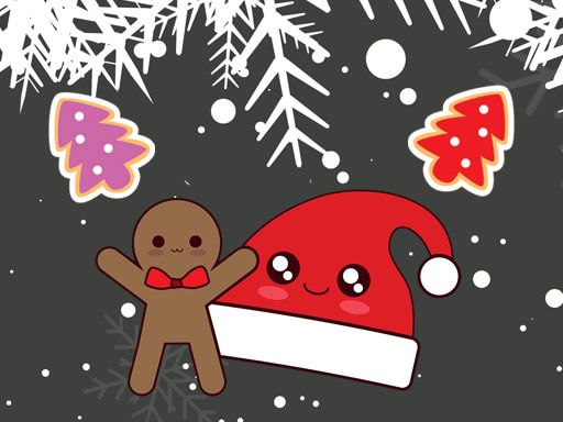 Christmas Cookies Match 3 - browser game screenshot