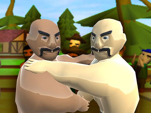 Oil Wrestling Oil Wrestling - browser game screenshot