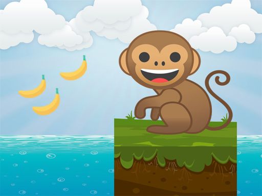 Runner Monkey Adventure - browser game screenshot