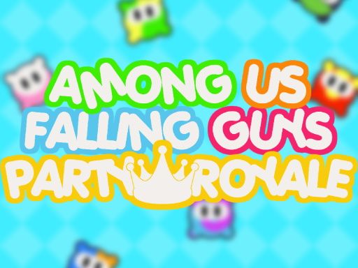 Among Us Falling Guys Party Royale - browser game screenshot