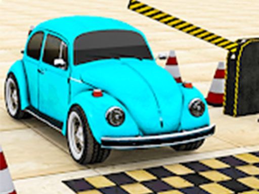 Classic Car Parking  - browser game screenshot