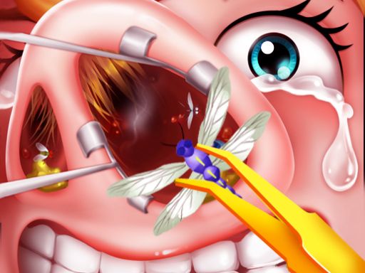 Funny Nose Doctor - browser game screenshot