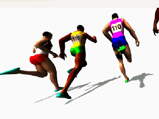 Sprinter - browser game screenshot
