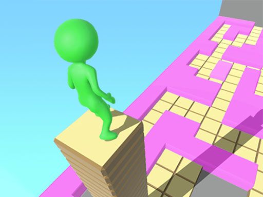 Stacky Dash - browser game screenshot