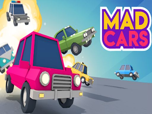 Crazy Cars 3D - browser game screenshot