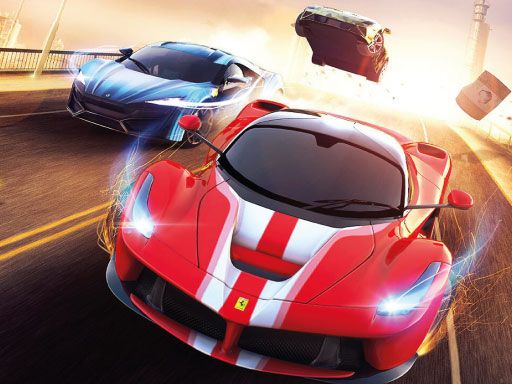 Traffic Racing Jam - browser game screenshot