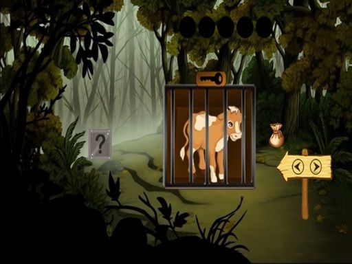 Cow Calf Escape - browser game screenshot