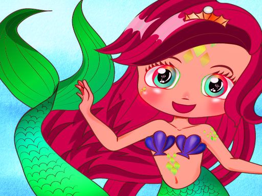 Avatar Maker: Mermaid - browser game screenshot
