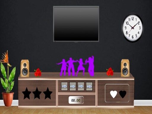 Black House Escape - browser game screenshot