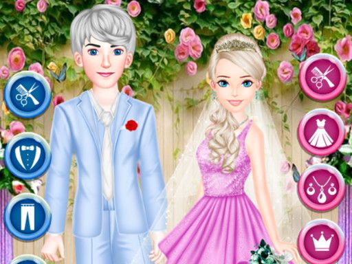 Love Couple Wedding Day - browser game screenshot