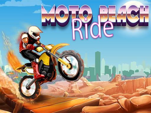 Moto Beach Ride - browser game screenshot
