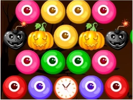 Bubble Shooter Spooky  - browser game screenshot