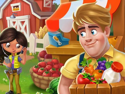Farm Match3 - browser game screenshot