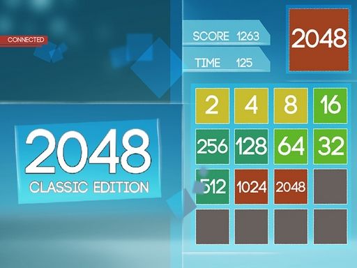 2048 Classic edition - browser game screenshot