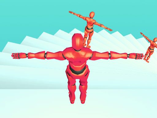 Falling Down Stairs - browser game screenshot