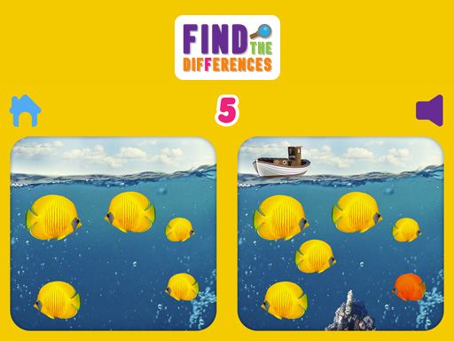 Game Find the Differences Game Find the Differences - browser game screenshot