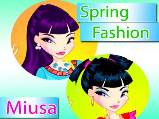 Winx Musa Spring Fashion - browser game screenshot