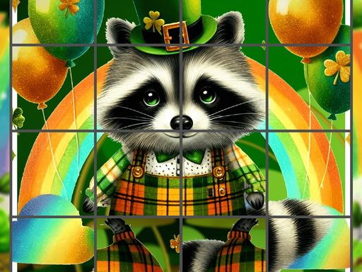 St Patricks Happy Animals - browser game screenshot