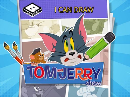 Tom and Jerry I Can Draw - browser game screenshot