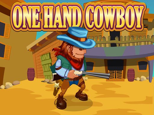 One Hand Cowboy - browser game screenshot
