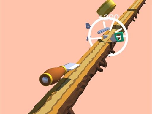 Spiral Rush - browser game screenshot