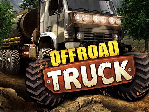 Off-Road Truck Driving 3d - browser game screenshot
