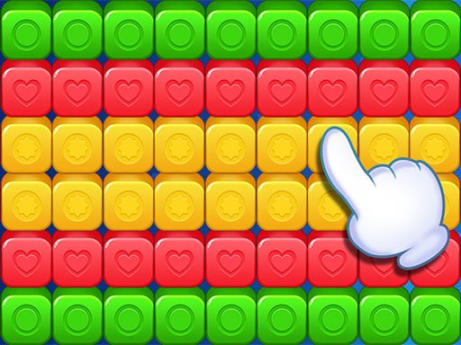Cube Candy Blast - browser game screenshot
