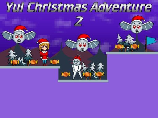 Yui Christmas Adventure 2 - browser game screenshot