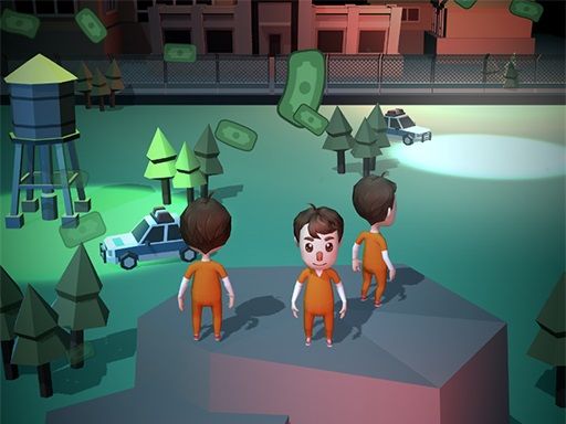 Cartoon Escape Prison - browser game screenshot