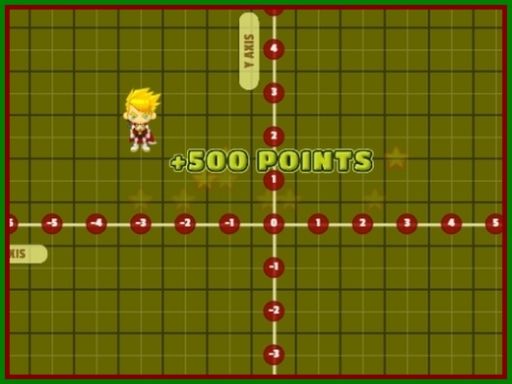 Coordinate Rush - browser game screenshot