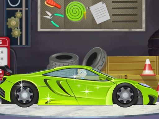 Autowasch-Salon - browser game screenshot