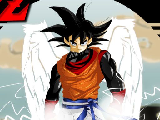 Dragonball Z Dress up - browser game screenshot
