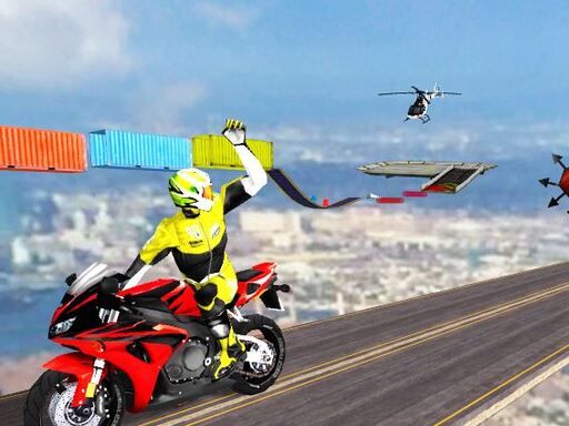 Moto SkyRace Mayhem - browser game screenshot