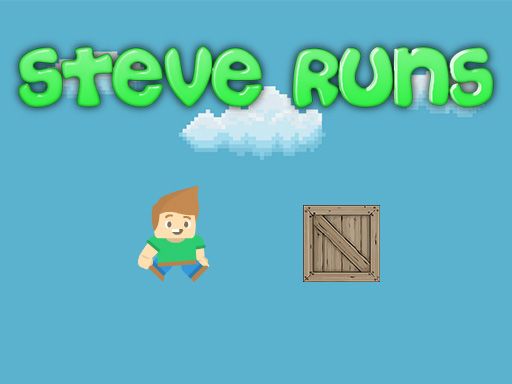 Steve Runs - browser game screenshot