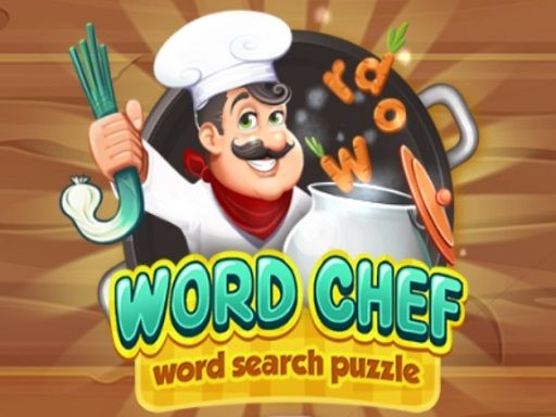 Word Chef Search Puzzle - browser game screenshot