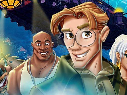Atlantis The Lost Empire Jigsaw Puzzle Collection - browser game screenshot