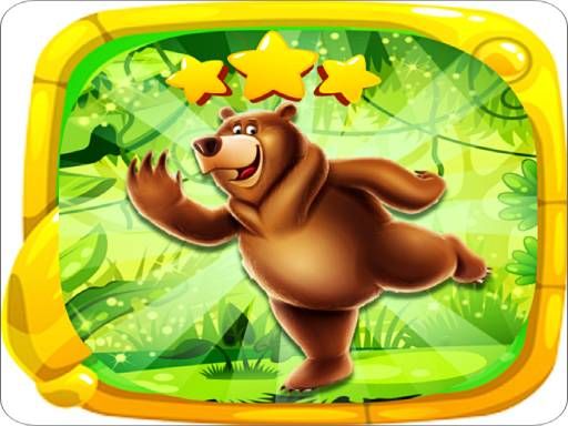 Bear Jungle Adventure - browser game screenshot