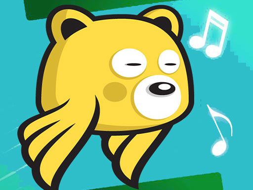 Jumping Flappy Bear - browser game screenshot