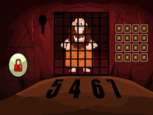 Caveman Escape 3 - browser game screenshot