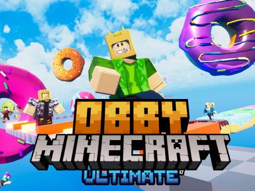 Obby Minecraft Ultimate - browser game screenshot