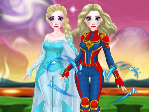 Princess Captain Avenger - browser game screenshot